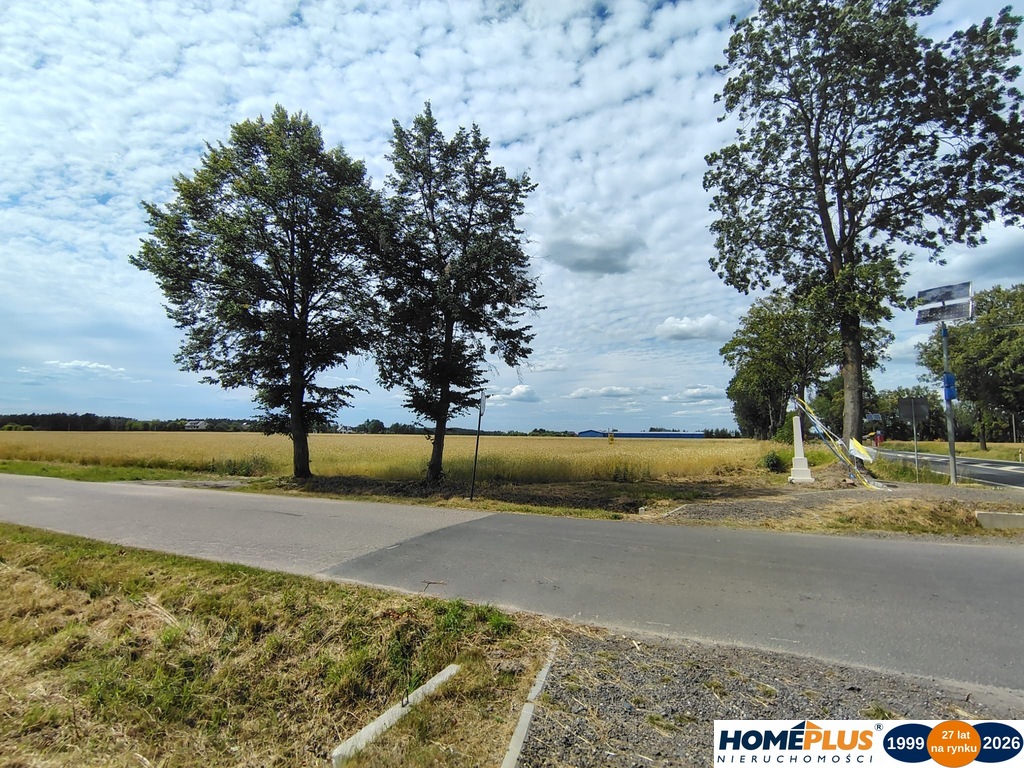 Działka przy DK 61 blisko Narwi 35 km od Warszawy