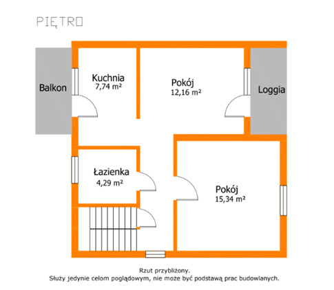 Dom z dużym potencjałem wykończeniowym