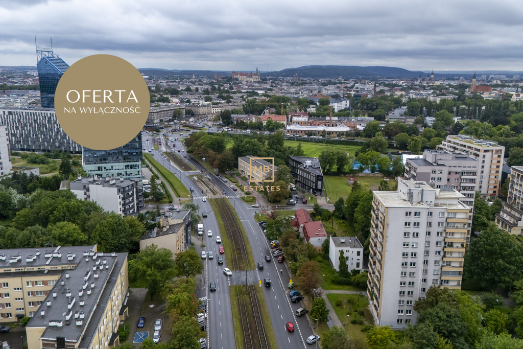 Mieszkanie z balkonem z widokiem na cały Kraków