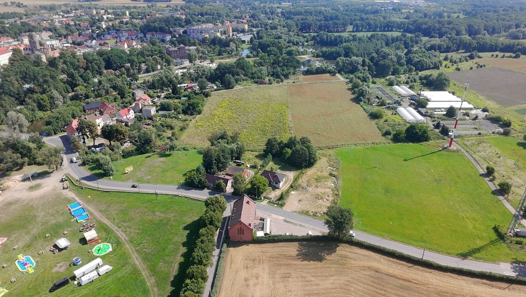 Działka z WZ w centrum Szprotawy 3111 m2