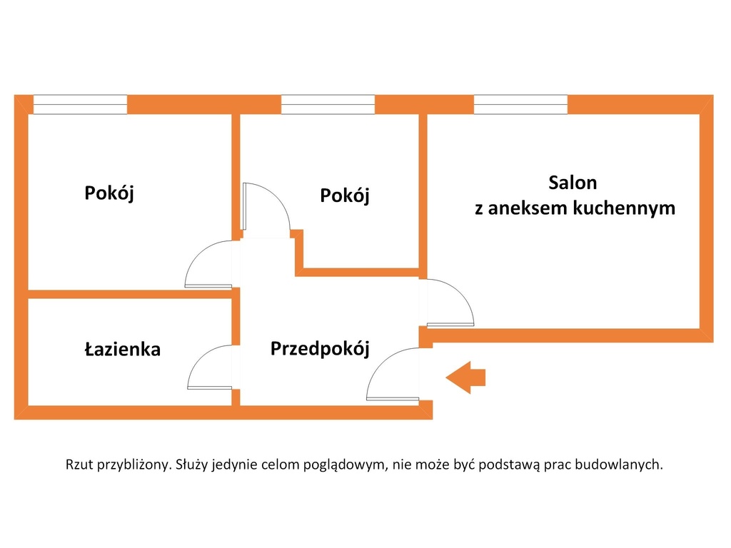 Nietuzinkowe 3 pokoje z panoramą na Łódź