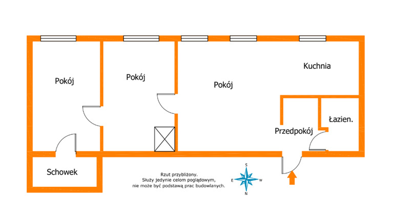 74m² na Śląskiej za 299 tys. zł!!!