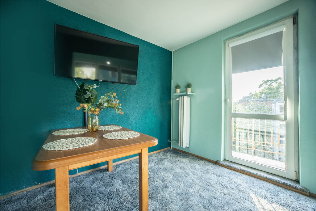 3 pokoje na 45,9 m² i okna na 3 strony świata