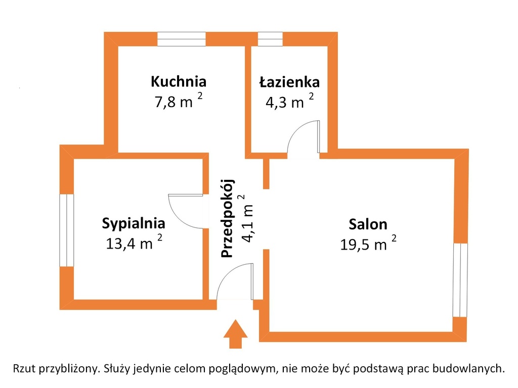 Słoneczne M bez wkładu, z opcją kominka!