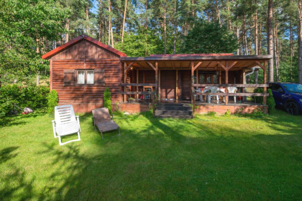 Domek nad jeziorem | Rybno | 350 m² działki