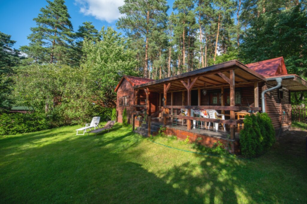 Domek nad jeziorem | Rybno | 350 m² działki