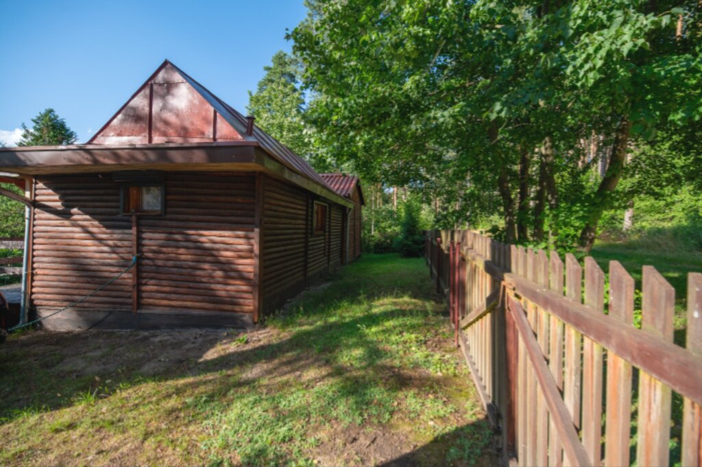 Domek nad jeziorem | Rybno | 350 m² działki