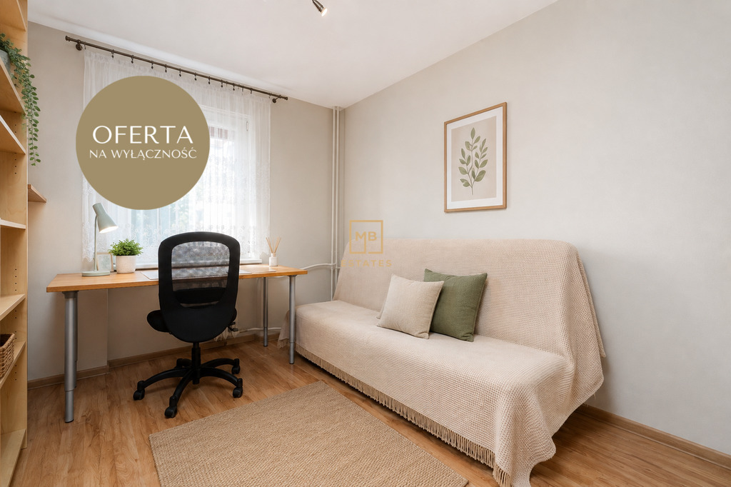 3 pokoje | 48 m2 | I piętro | Piwnica | Balkon