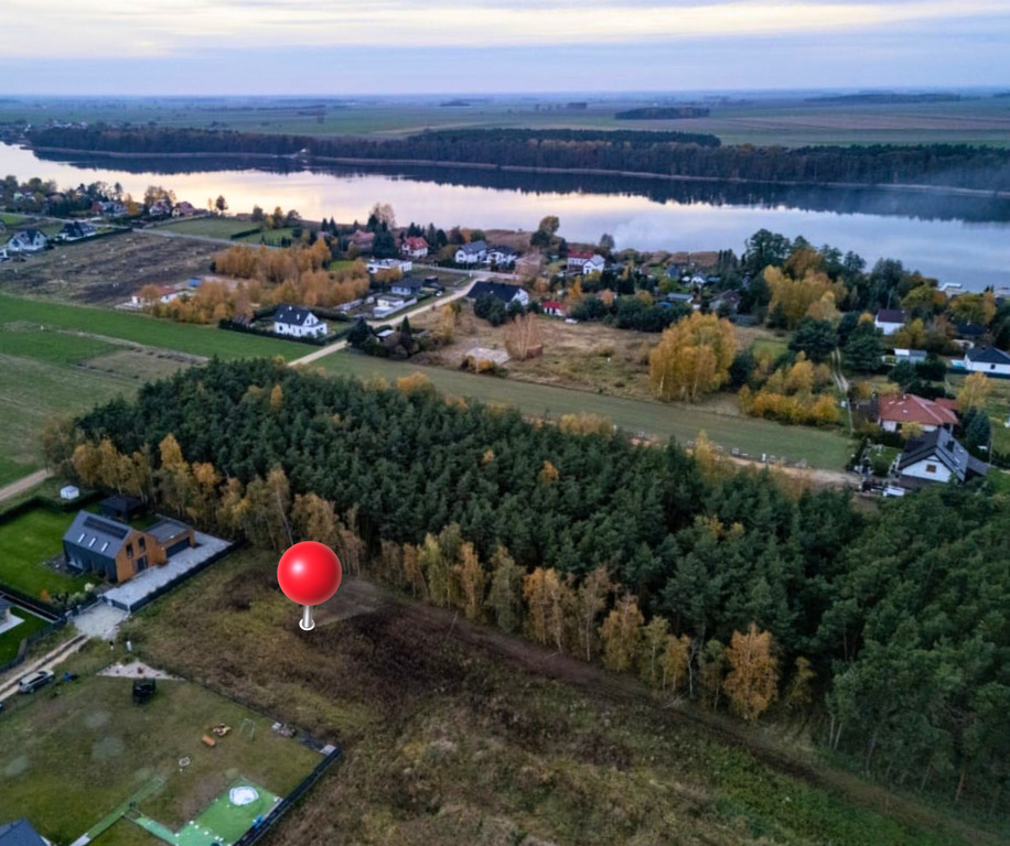 Widokowa działka 1298m² Sapowice MPZP media