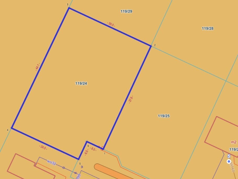 Widokowa działka 1298m² Sapowice MPZP media