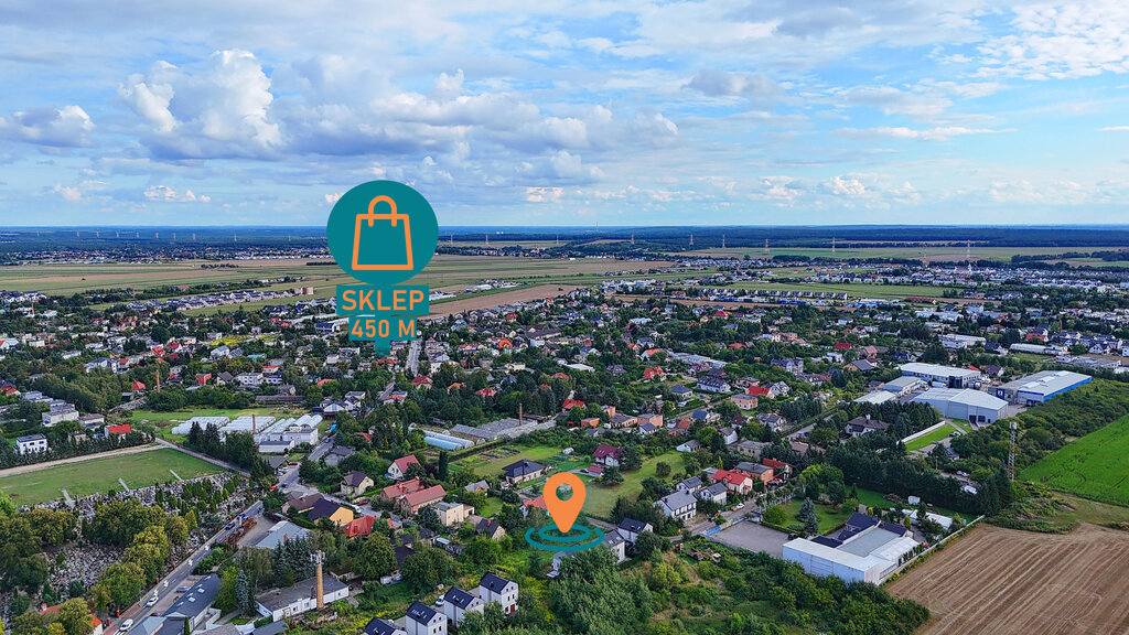 Atrakcyjna działka budowlana 1053 m² – Luboń