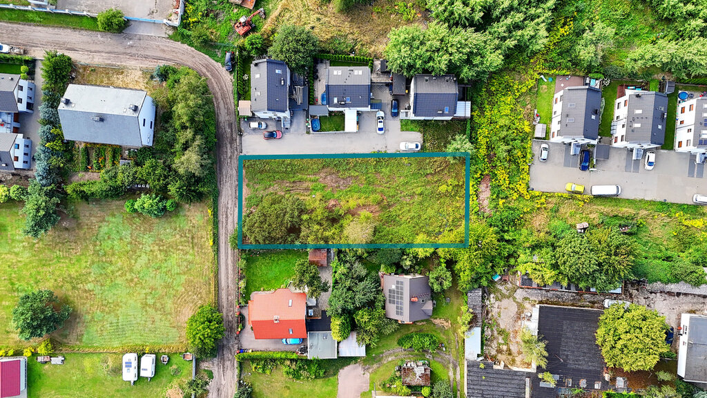 Atrakcyjna działka budowlana 1053 m² – Luboń