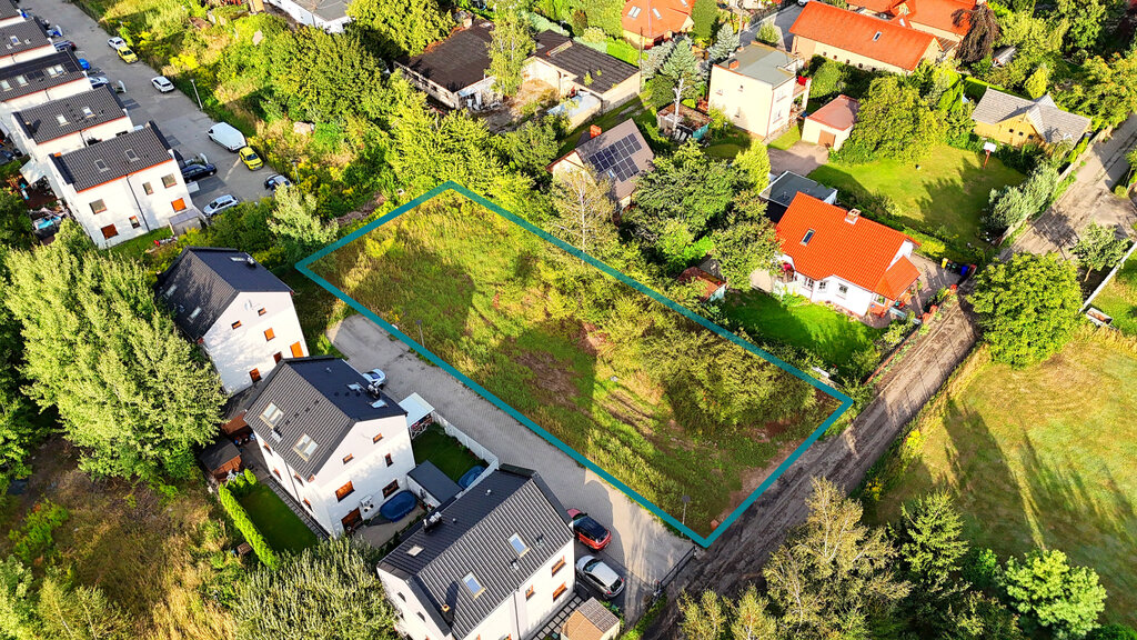 Atrakcyjna działka budowlana 1053 m² – Luboń