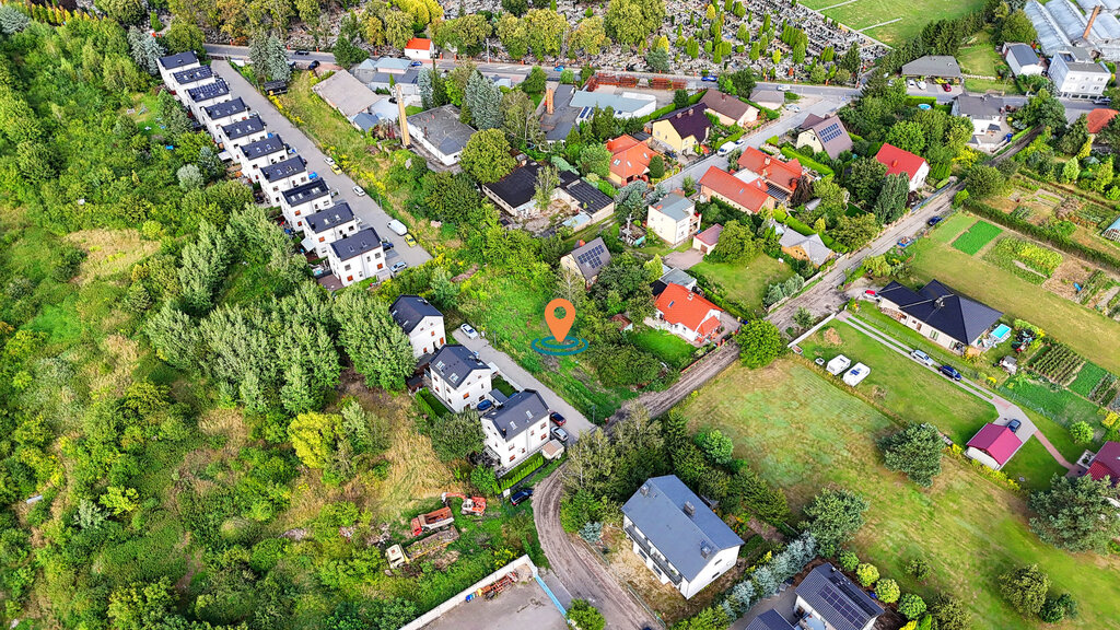 Atrakcyjna działka budowlana 1053 m² – Luboń