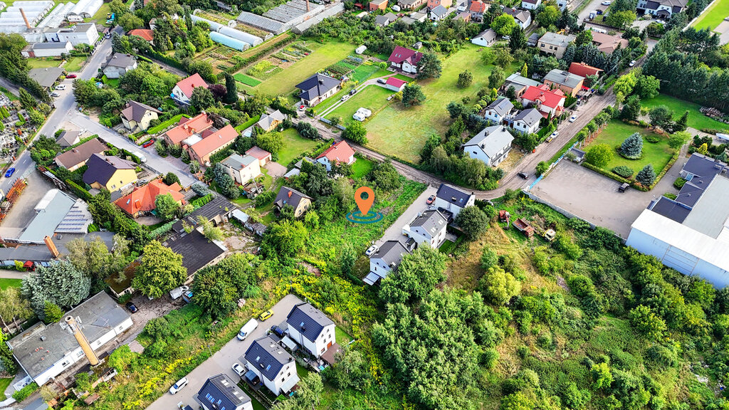 Atrakcyjna działka budowlana 1053 m² – Luboń