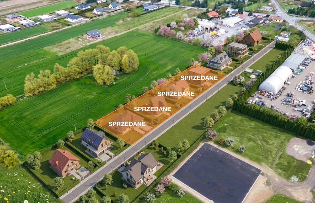Ostatnie działki budowlane w Niesięcinie
