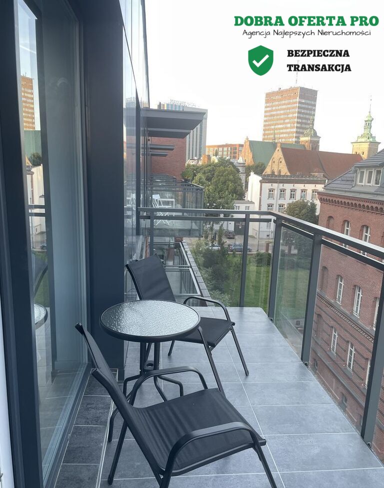 3 pokoje | Bastion Wałowa | Balkon | Centrum