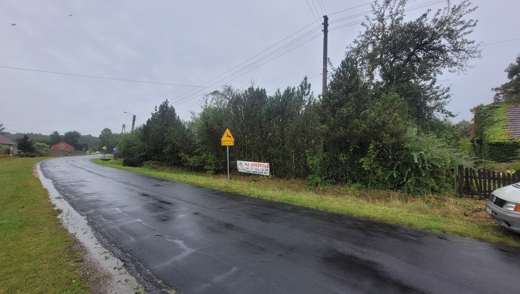 sprzedaż działka budowlana 37 ar Kały-Opole 22 km.