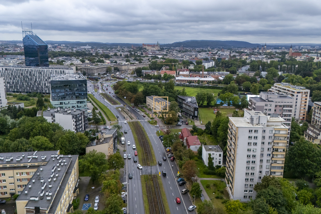 Mieszkanie z balkonem z widokiem na cały Kraków