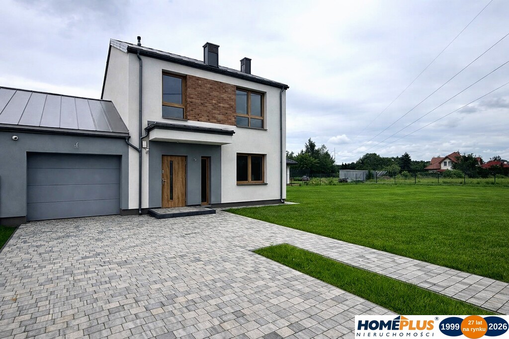 5 pokojowy bliźniak z garażem i działką 670 m2
