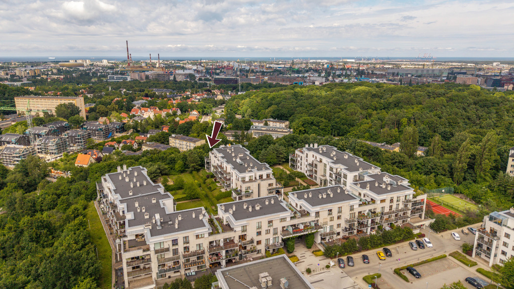 Wzgórze Focha | 3 tarasy | widok na morze | 85m²