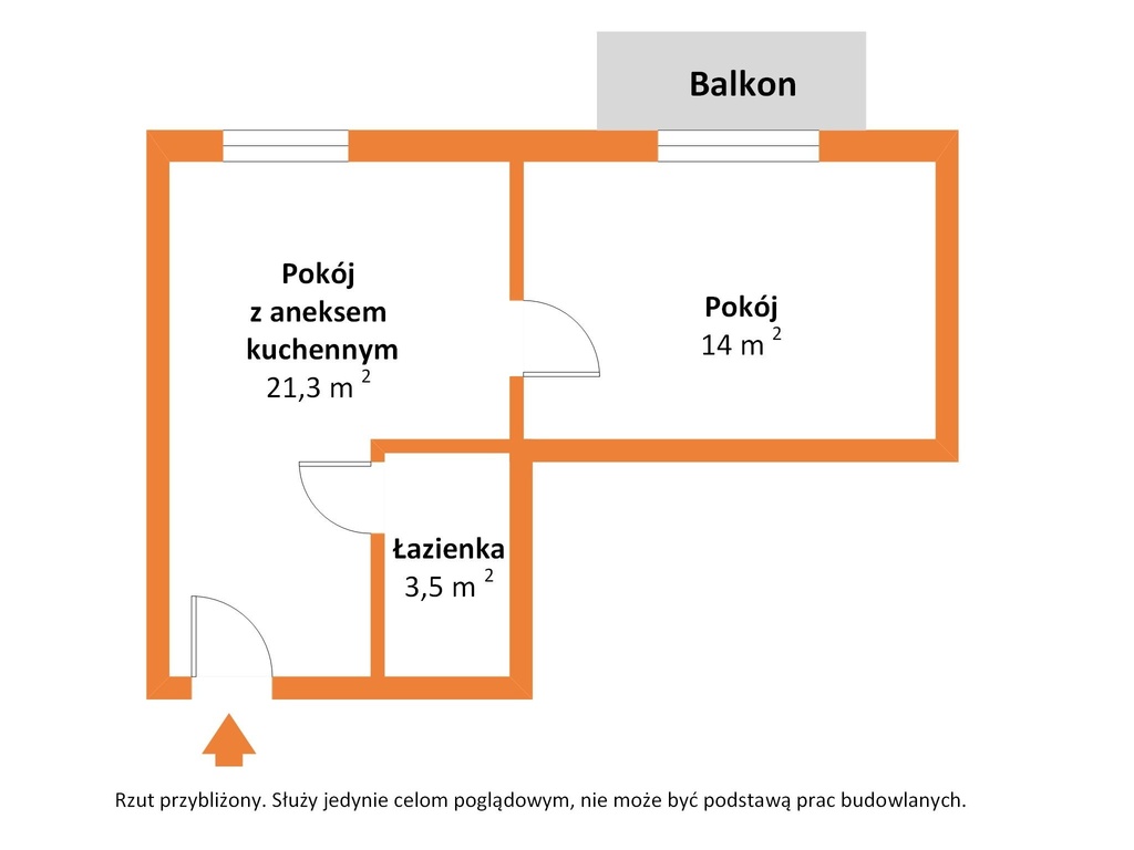 Dwupokojowe jak nowe  - bez czynszu