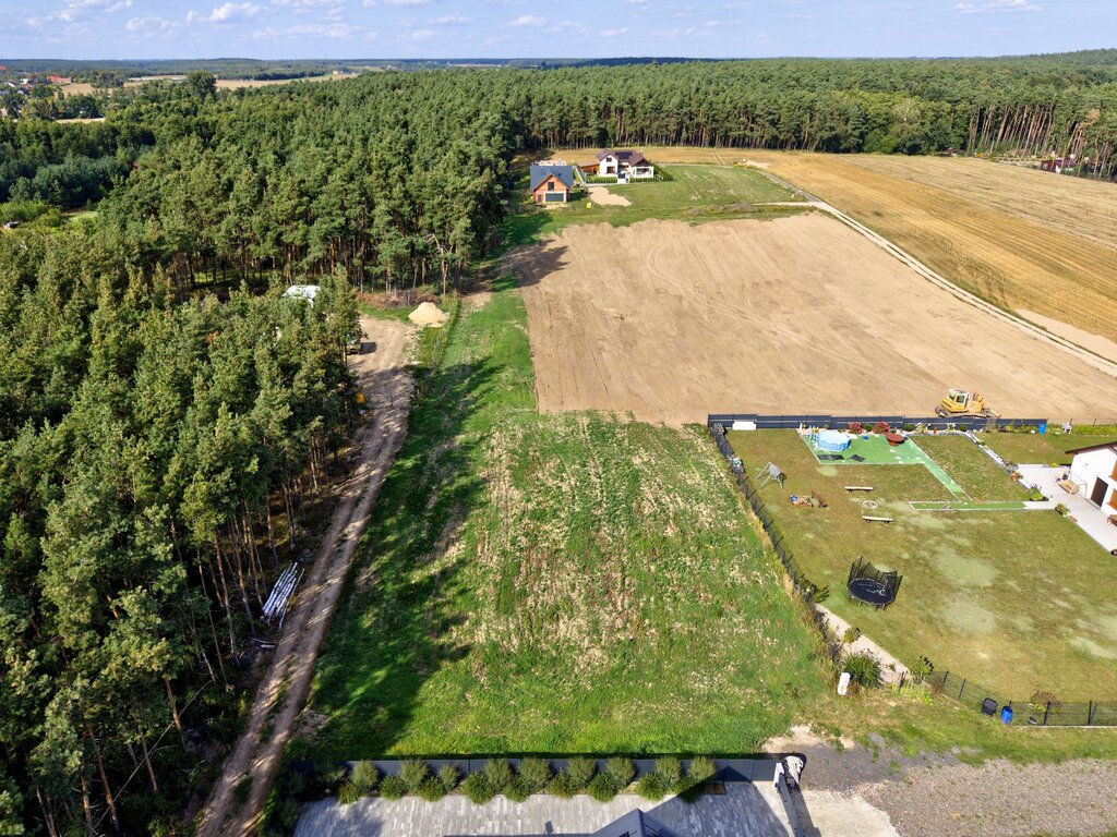 Działka 1298m² Sapowice MPZP media | podział