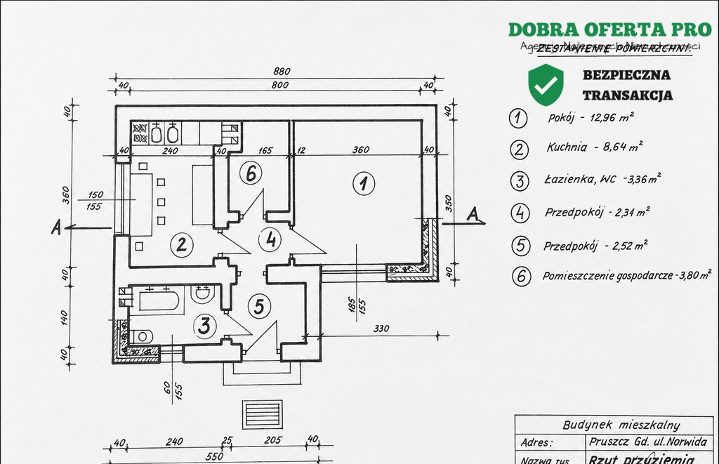 Dom z działką | Pruszcz Gdański | Norwida