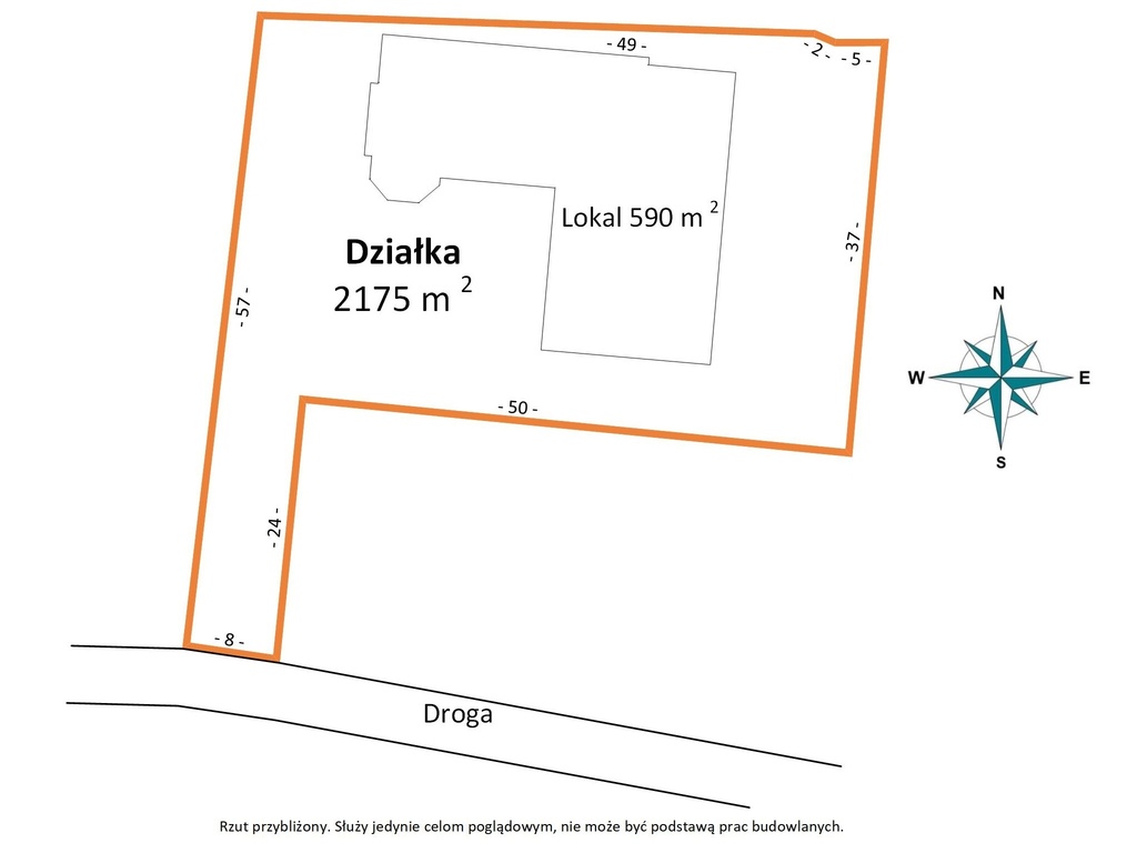 Obiekt usługowy 589m2 | Działka 2292m2