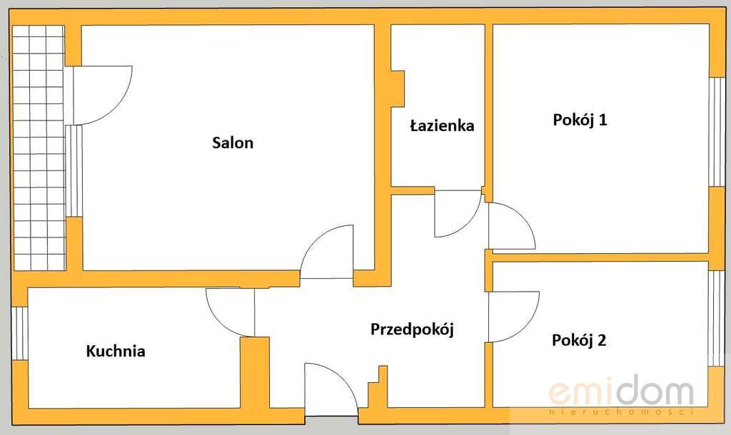 3 pokoje | panorama | loggia | za gotówkę | metro
