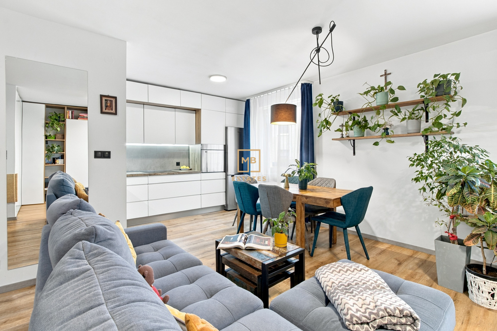Przestronna, wykończona kawalerka 37,1m2