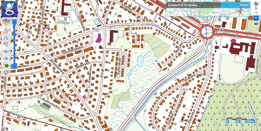 Działka Gumieńce 1.0593 ha