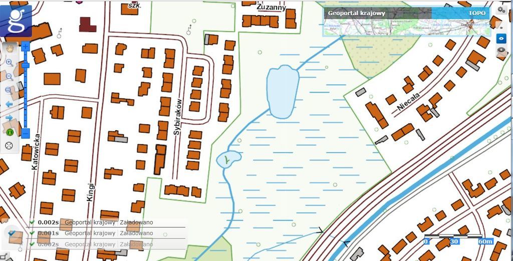 Działka Gumieńce 1.0593 ha