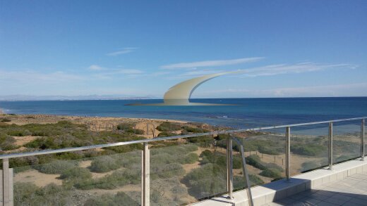 Apartament z garażem w I linii - La Mata