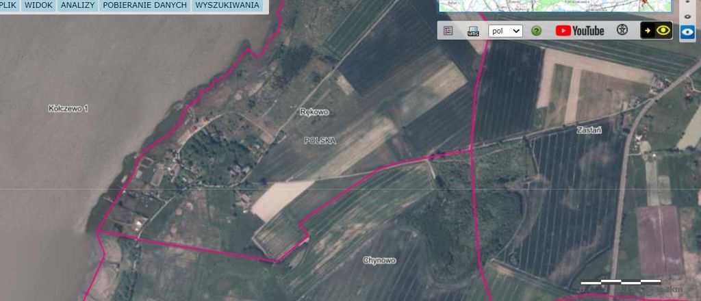 DZIAŁKA ROLNA,RĘKOW0,GM.WOLIN,POW2.4752 HA