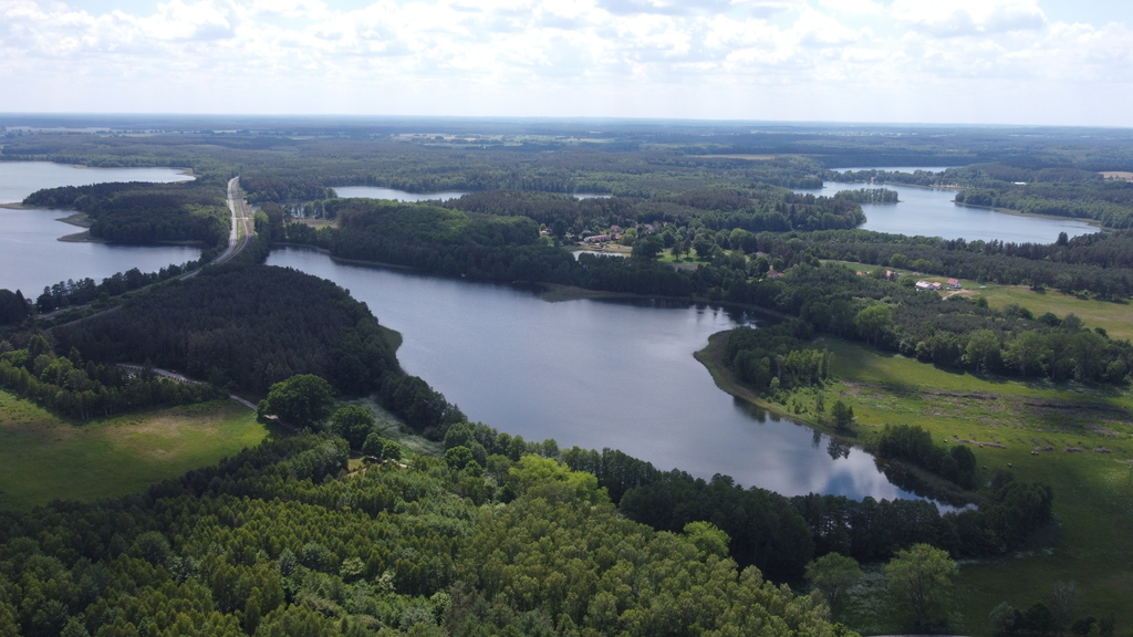 Działka bud.1520m2,obr.Piława,przy J.Łąkie,las.