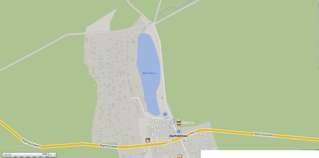 Działka 1h 383m2 m2, zabudowana budynkiem  380 m2