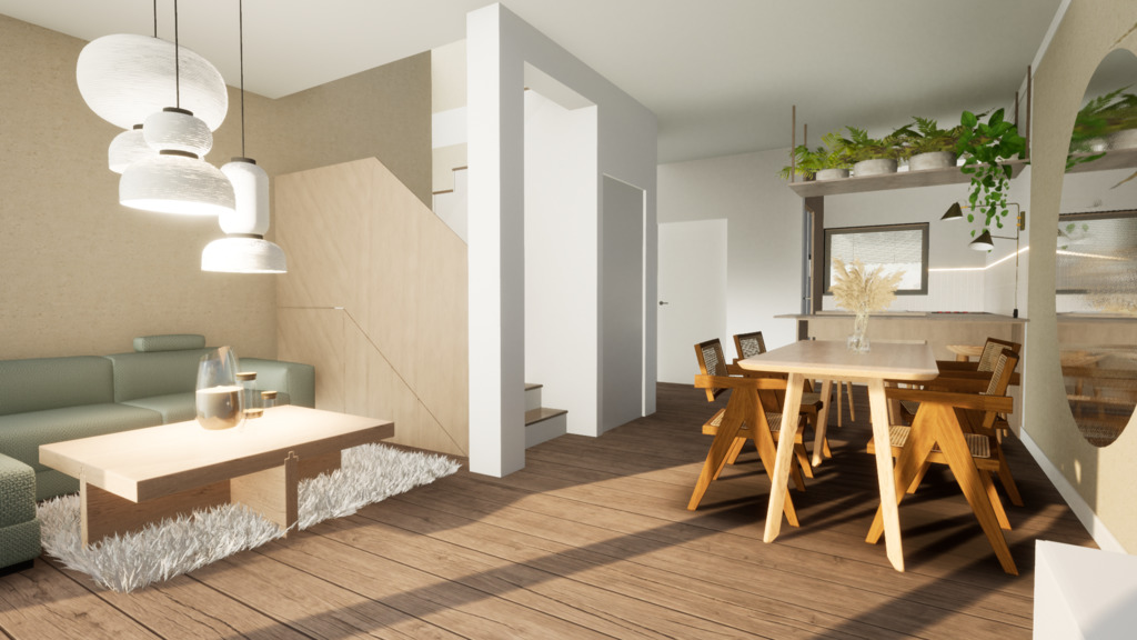 Uroczy bliźniak z ogródkiem