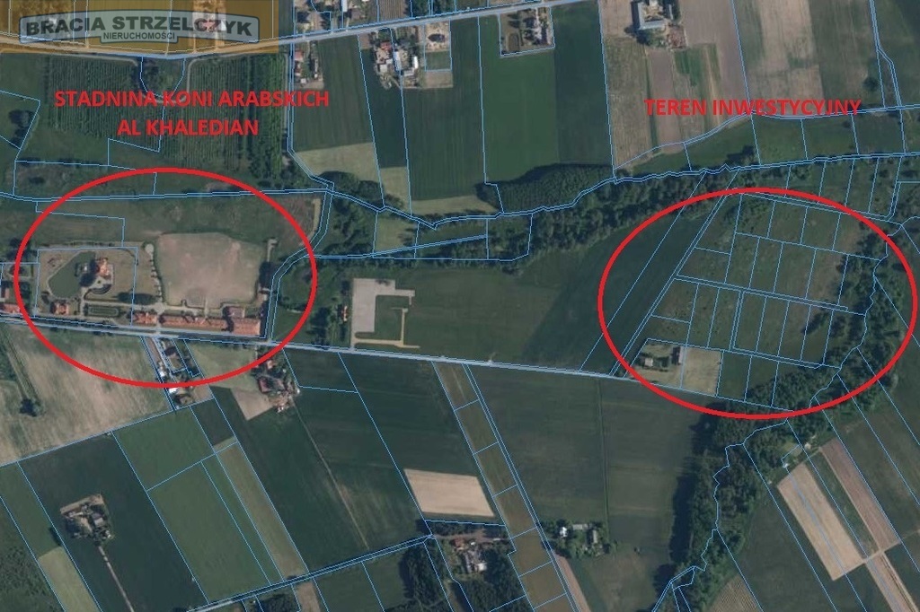 Działka inwestycyjna Powiat Płoński Gmina Załuski