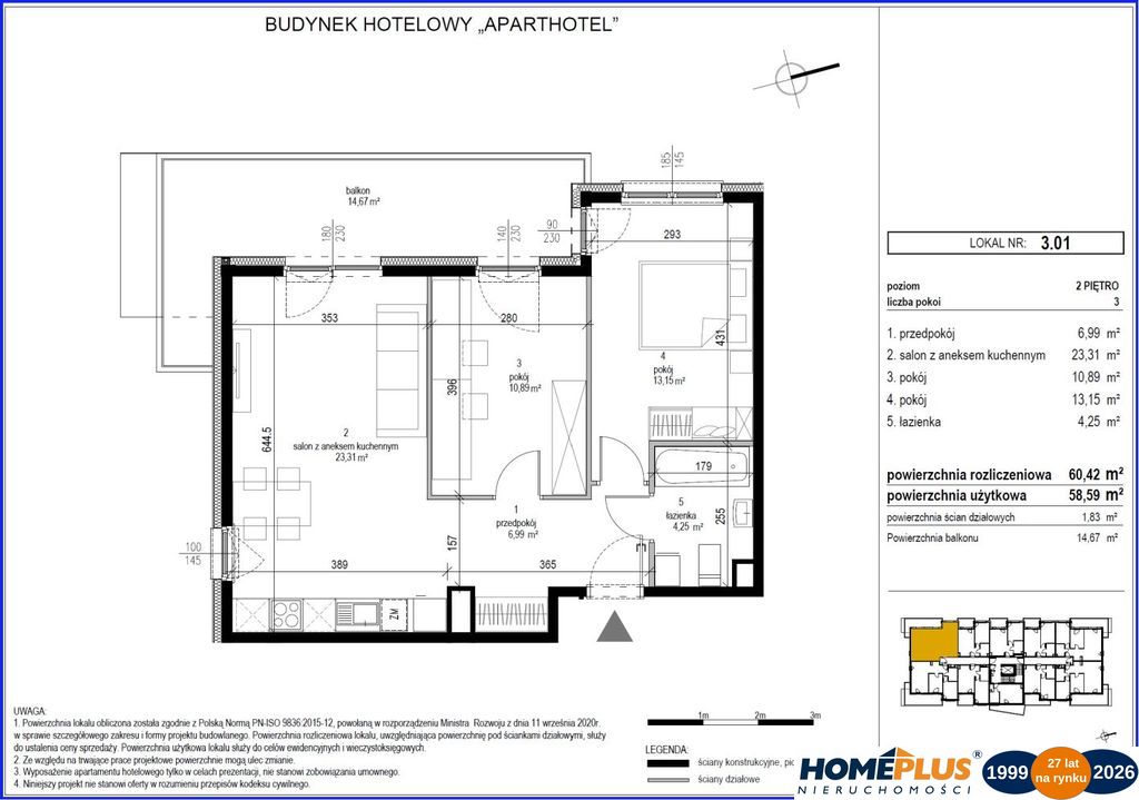 0%, oferta deweloperska - aparthotel w Regułach