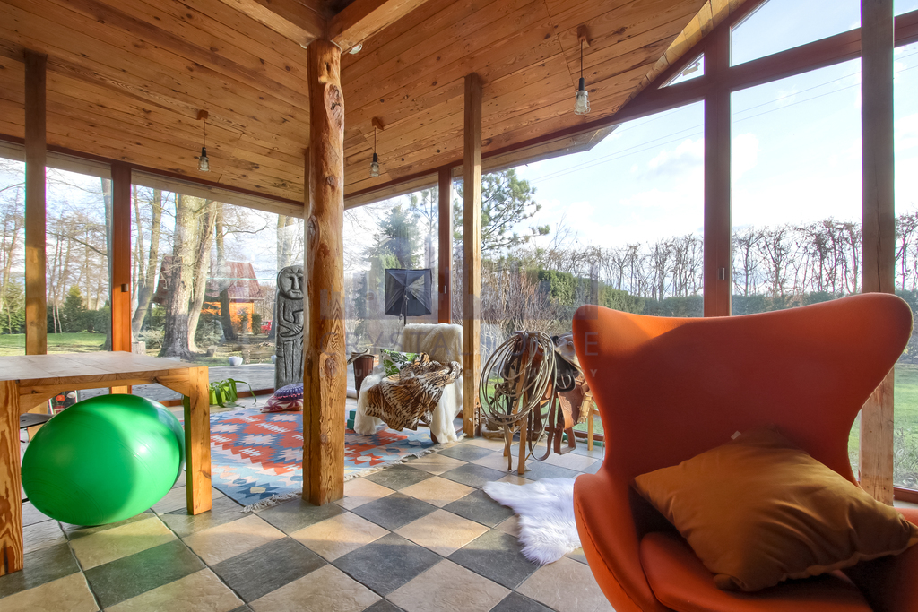 Stylowy dom ze Stajnią w Okrzeszynie