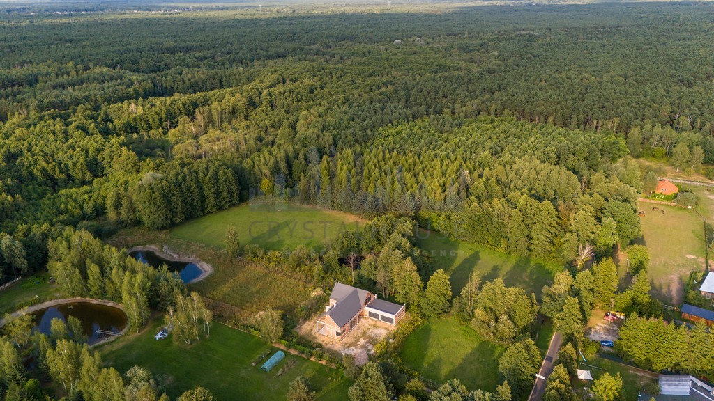 Działka bezpośrednio otoczona Kampinoskim Parkiem