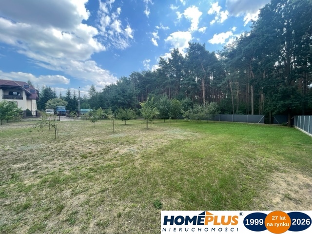 Cicha ustawna działka przy lesie 20min od W-wy