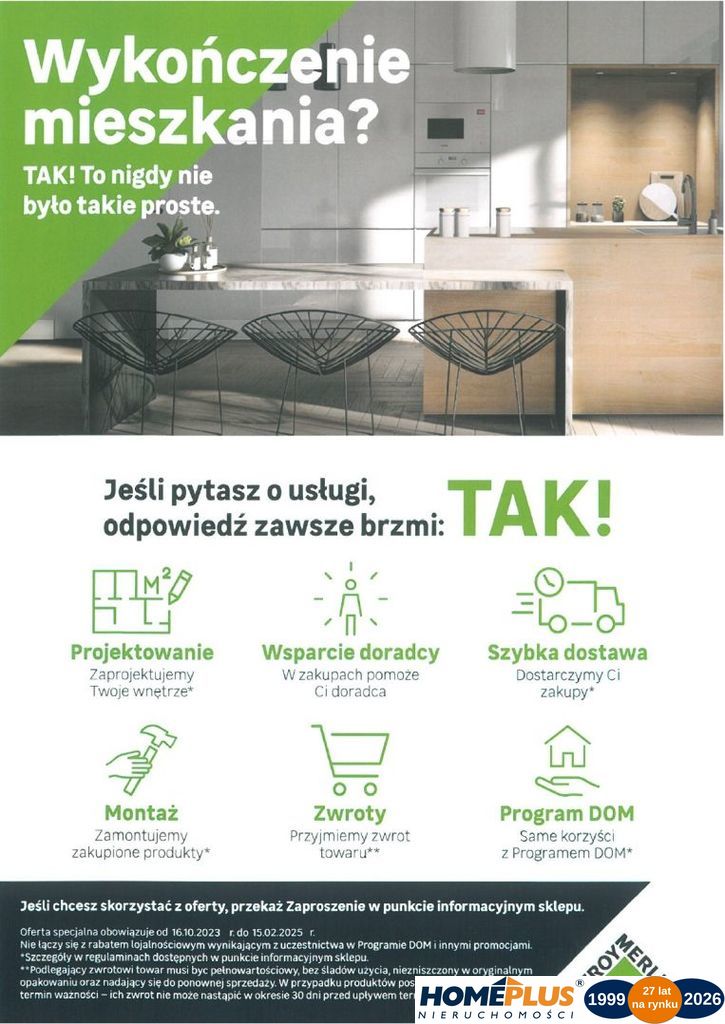 0%, deweloperski apartament - Górny Mokotów