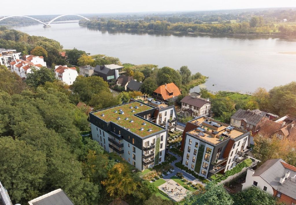 0%, Kameralna inwestycja, widok na Wisłę