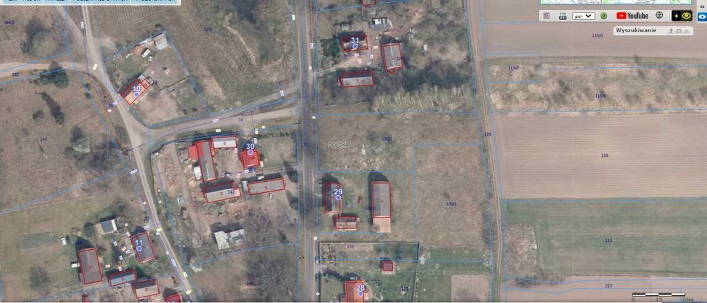 Działka 2400m2,Burowo, gm Goleniów