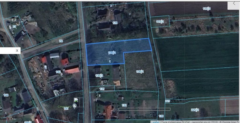 Działka 2400m2,Burowo, gm Goleniów