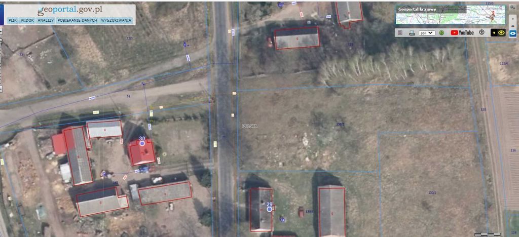 Działka 2400m2,Burowo, gm Goleniów