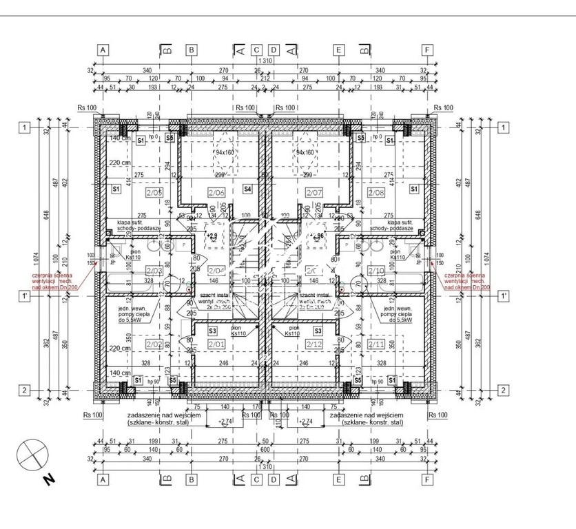Energooszczędny bliźniak pompa ciepła+rekuperacja