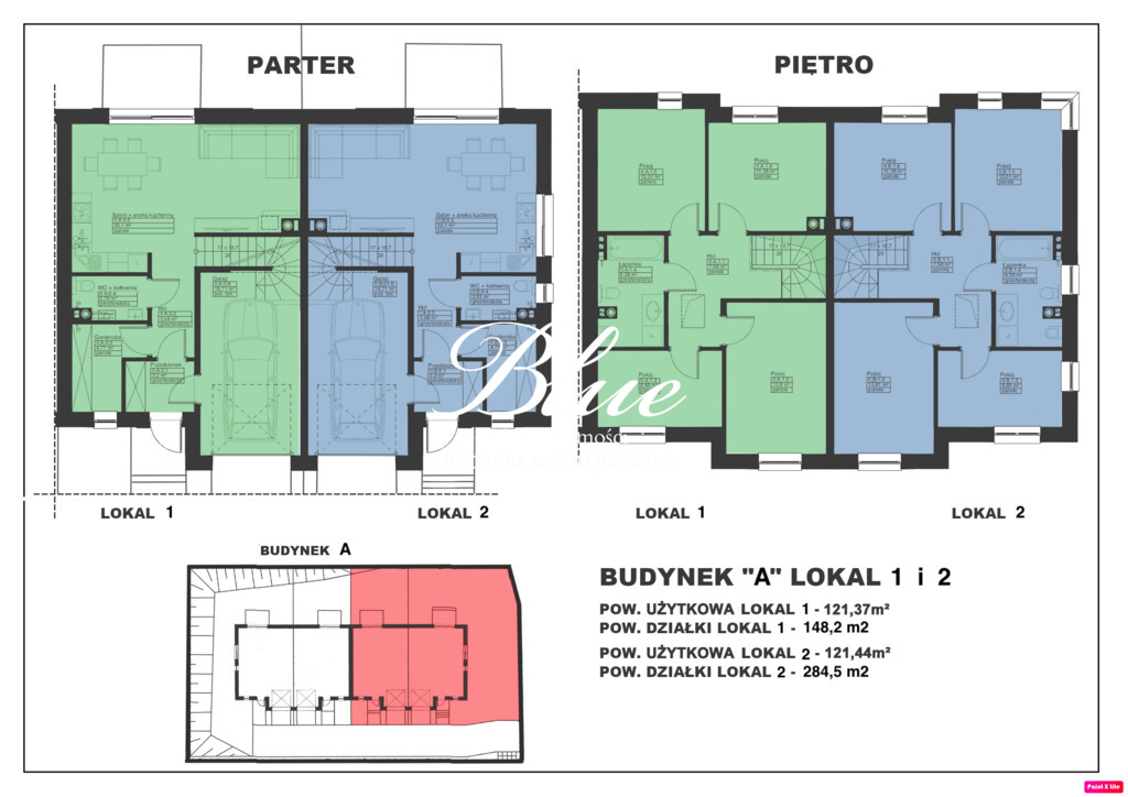 Dom z garażem na obrzeżach miasta